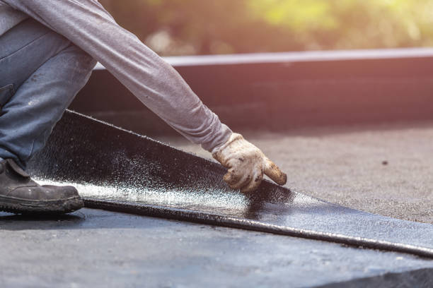 Professional Waterproofing technician working in Fairfax, OH